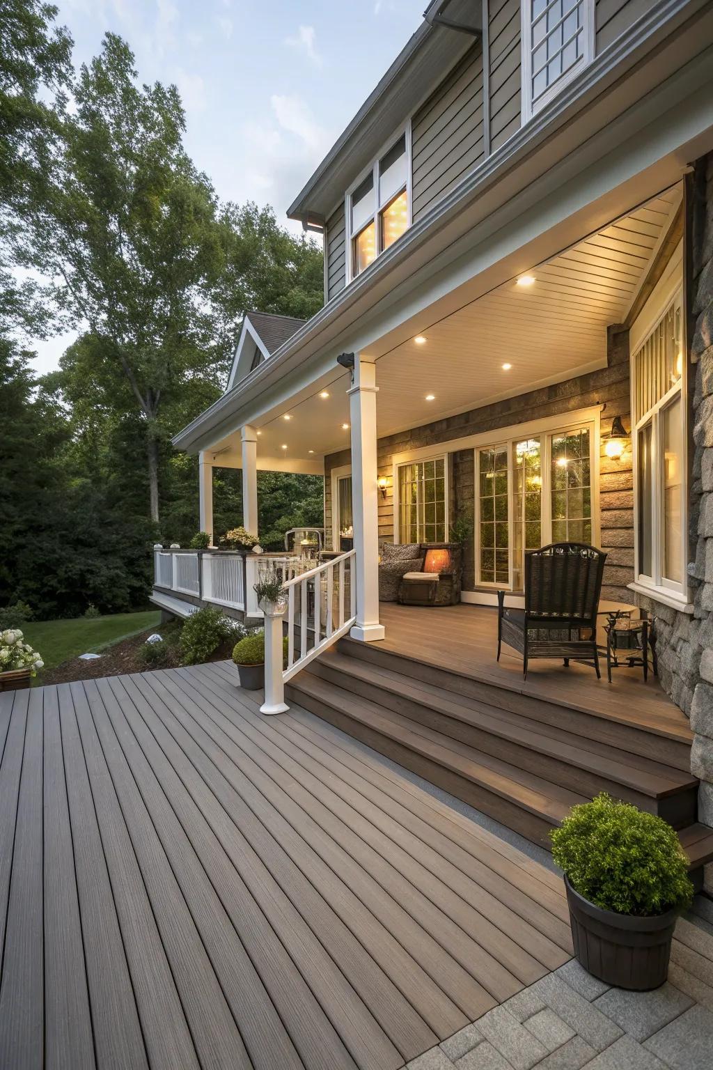 Seamless integration with porches or patios enhances your outdoor space.
