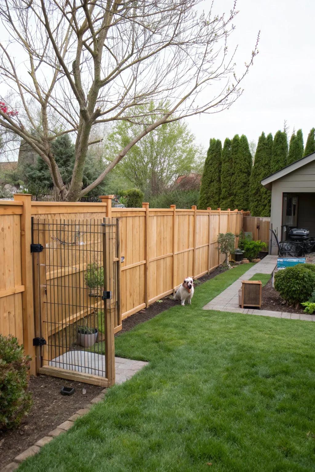 Reliable fencing for peace of mind.