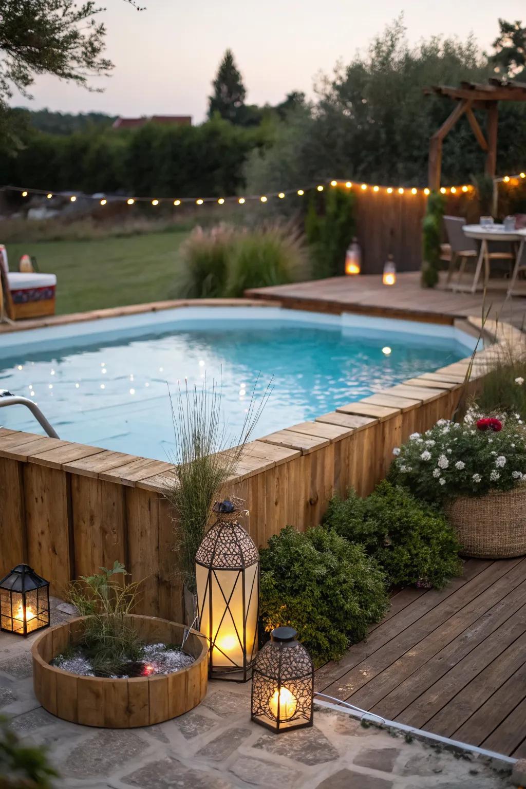 Borders define and enhance the aesthetic of your pool area.