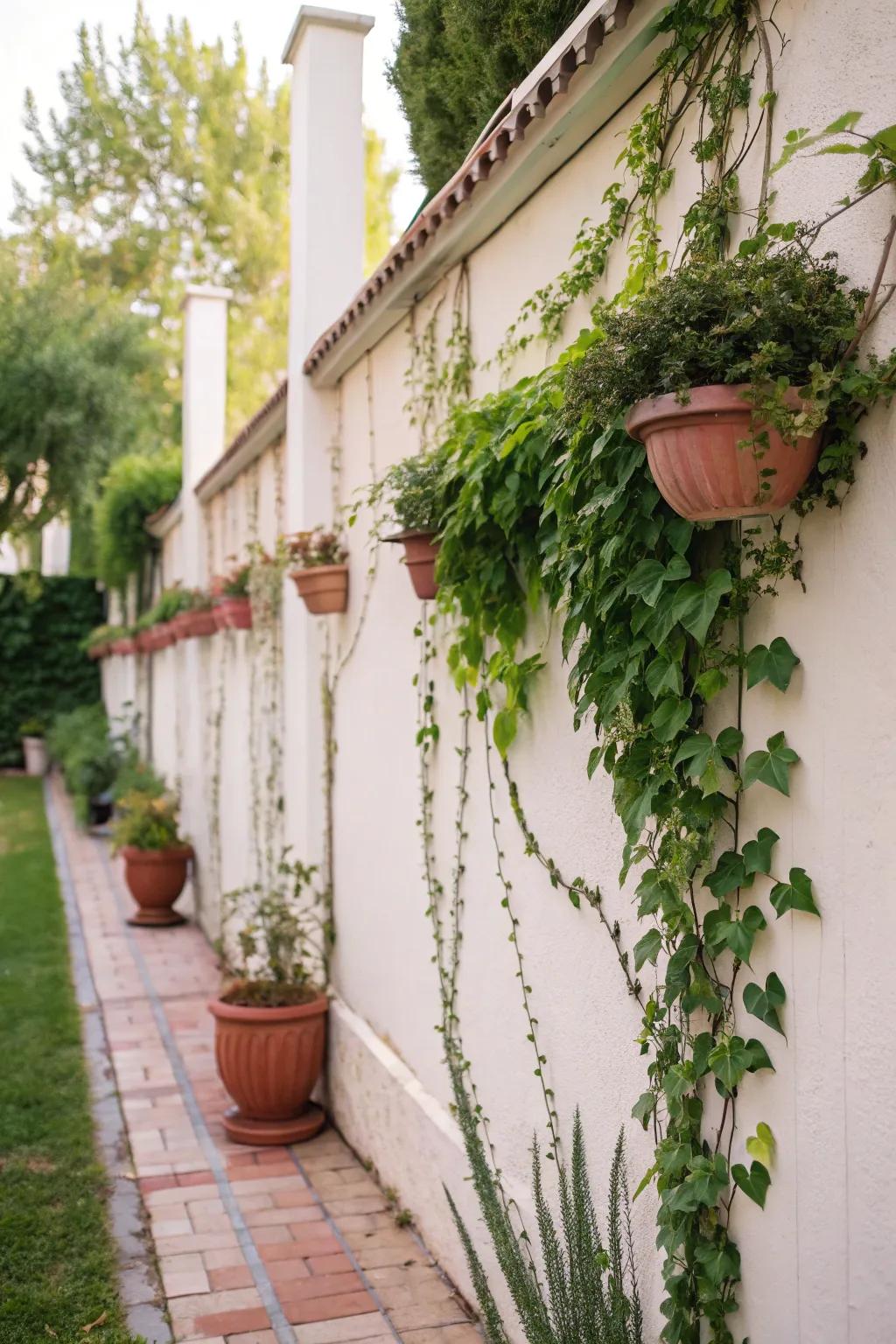 Natural accents complement the painted walls beautifully.