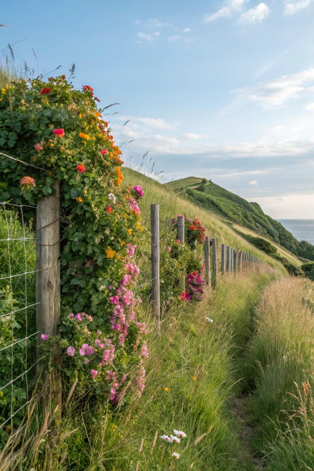 Living walls provide eco-friendly solutions for sloped yards.