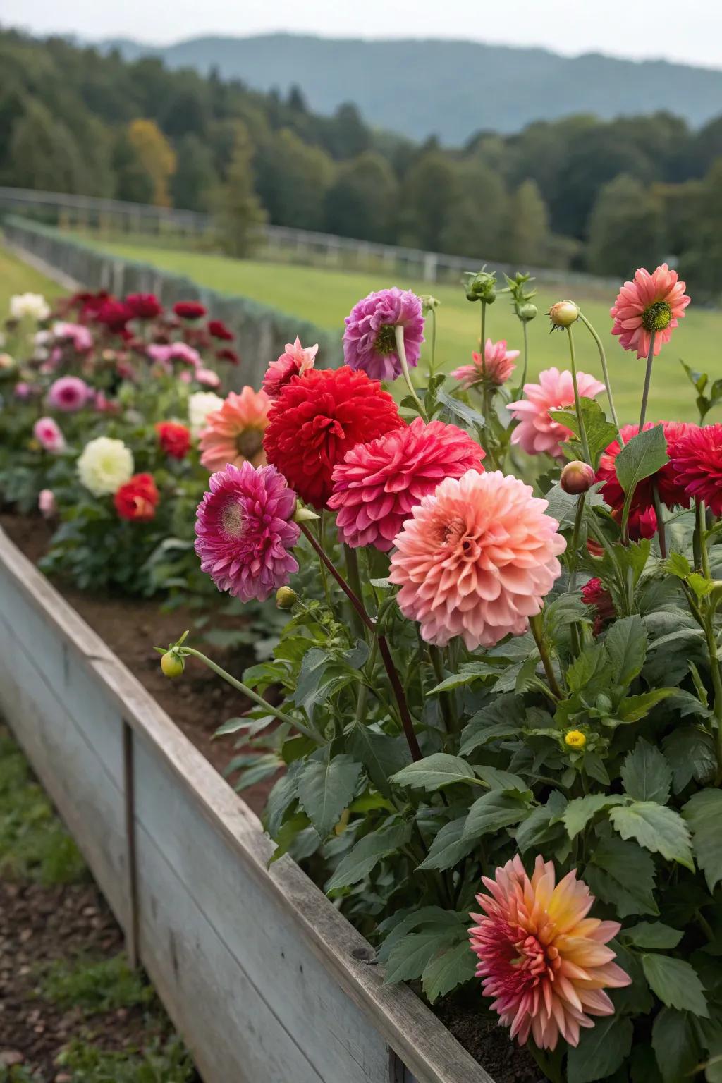 Dahlias bring sophistication to any garden.