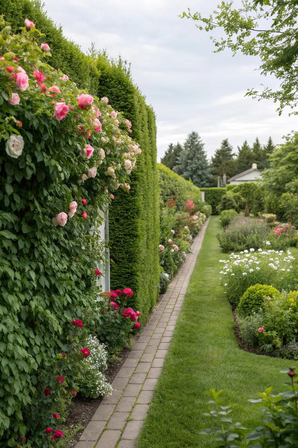 A living green fence brings nature to life in your front garden.