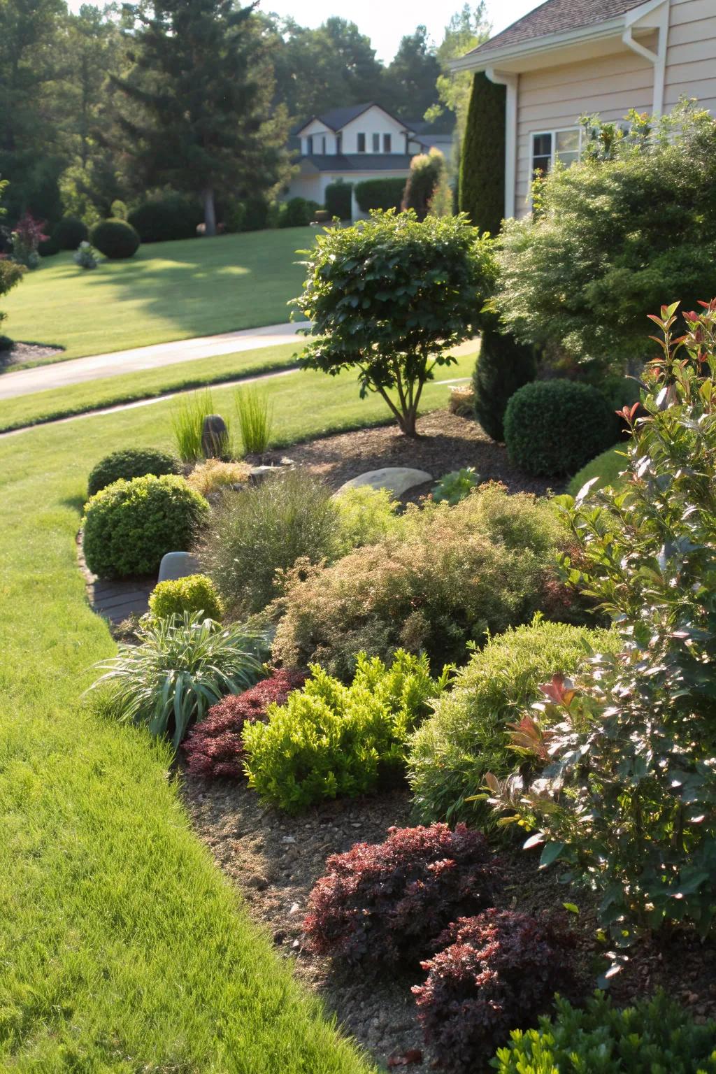Bushes and shrubs bring texture and dimension to your landscape.