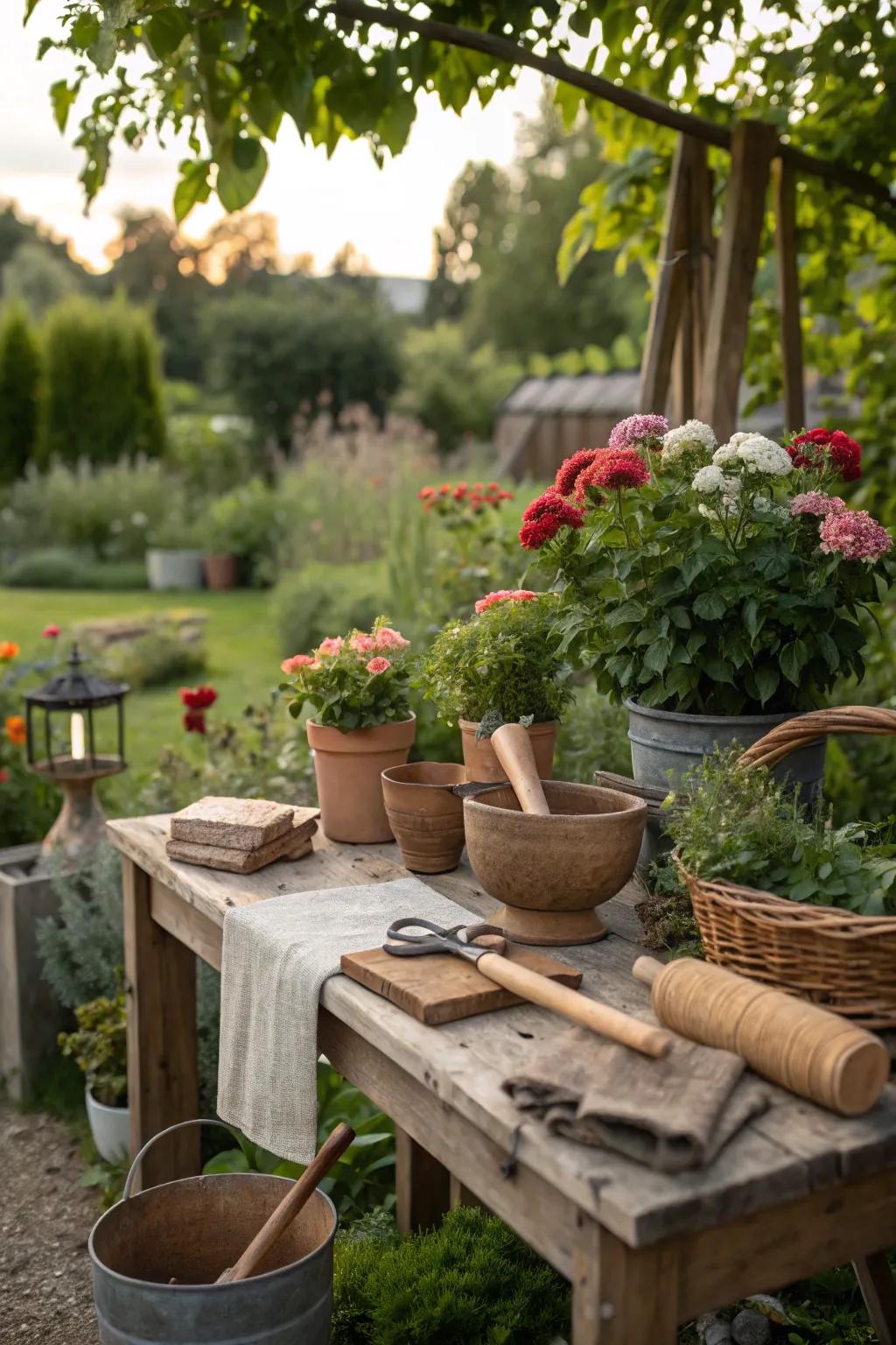 A garden workshop that embraces nature with its integrated design.