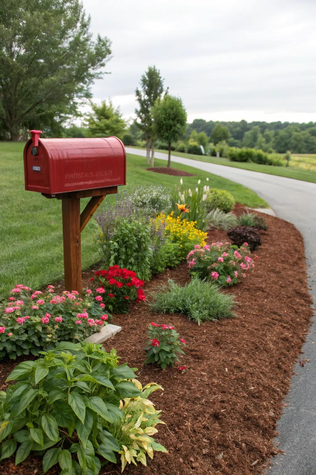 Mulch keeps your garden looking tidy while nourishing the plants.