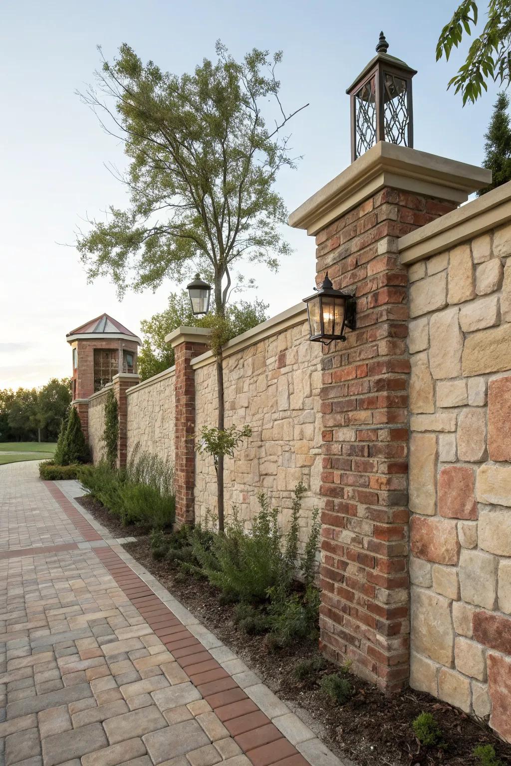 Bring rustic elegance to your space with stone accents.
