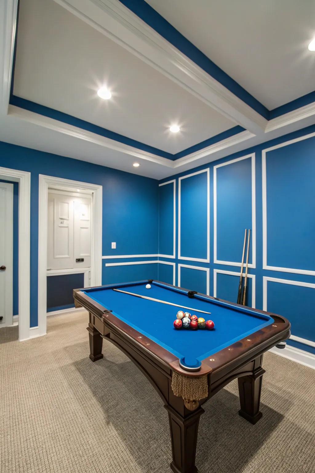 Bold colors can make a small room feel more vibrant and spacious.