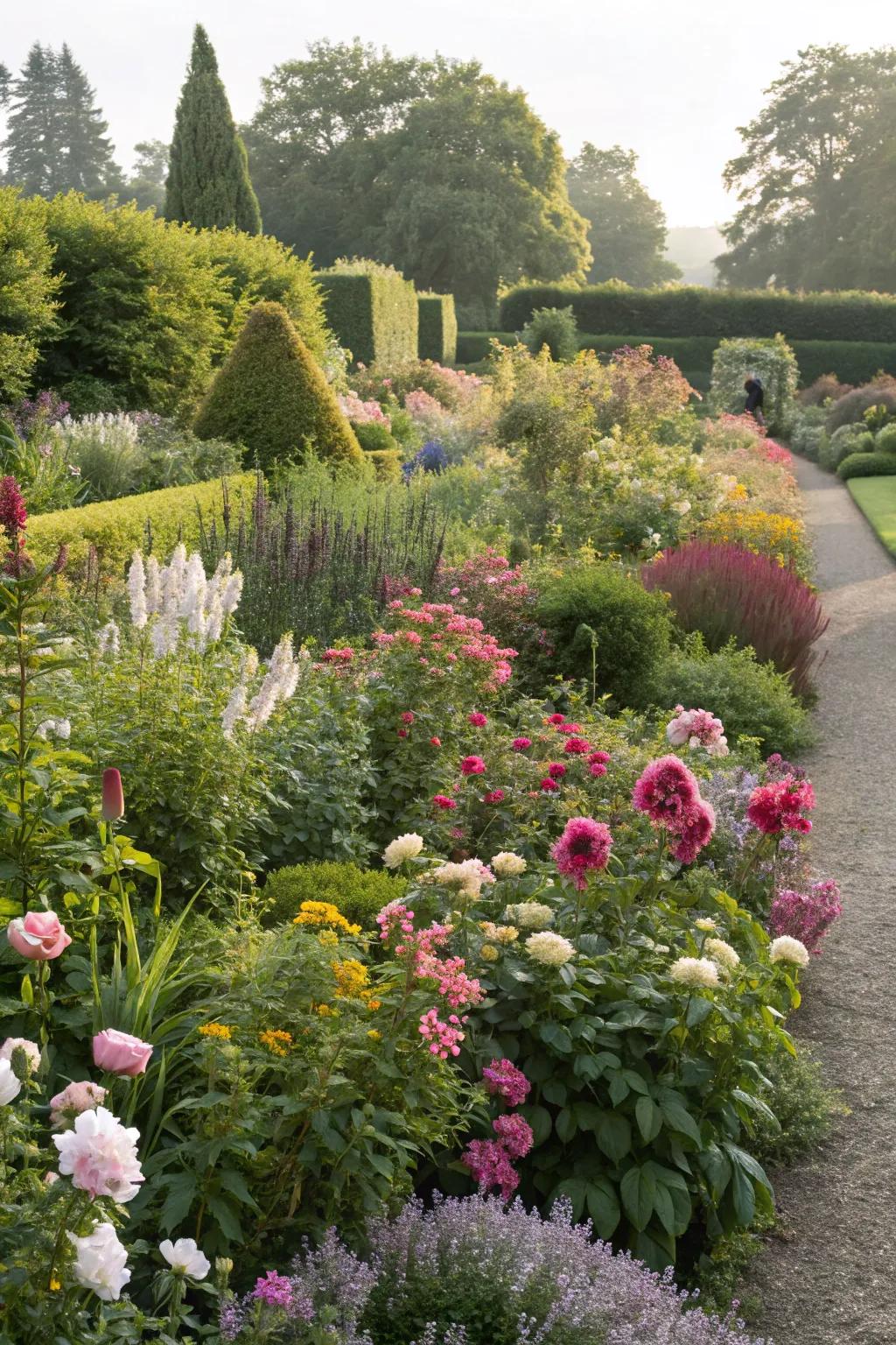 Lush planting adds vibrancy and life to your garden.