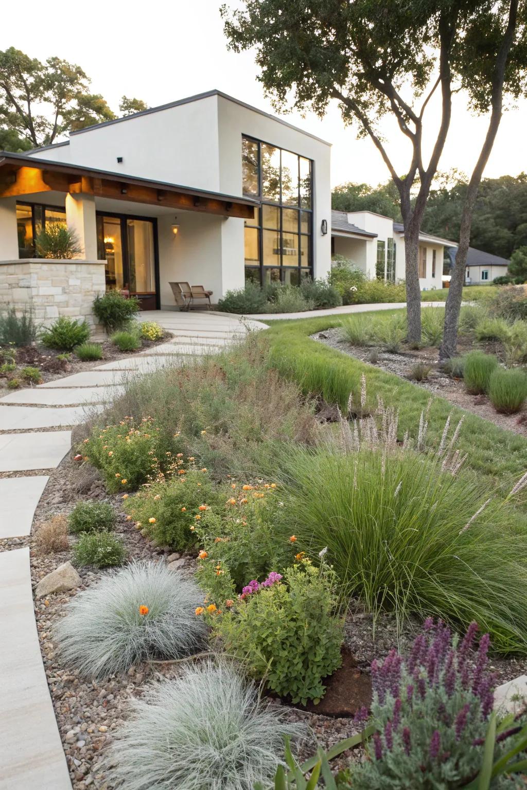 Native plants provide resilience and beauty in drought-tolerant gardens.