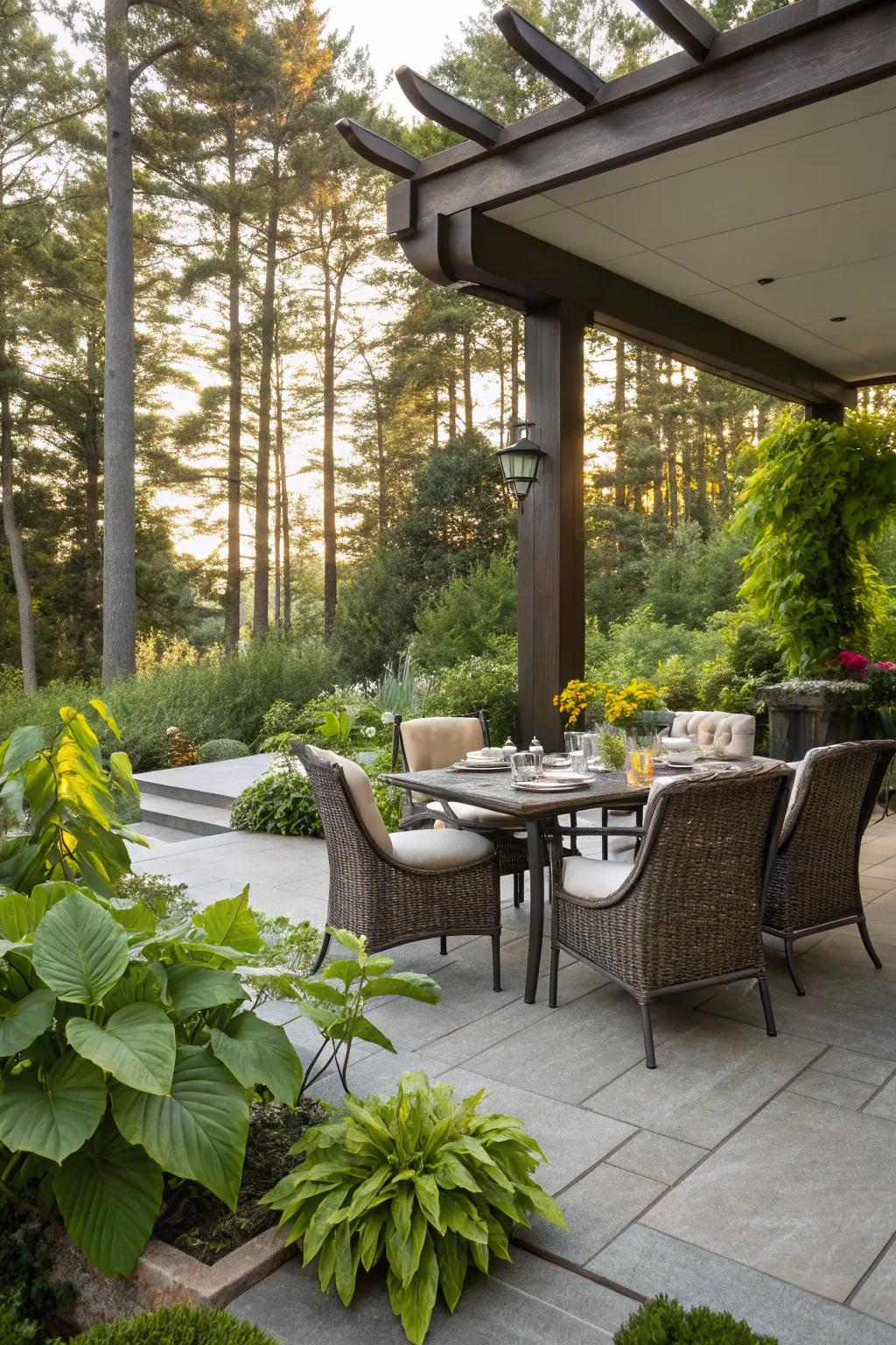Turn your backyard into a welcoming outdoor living space.