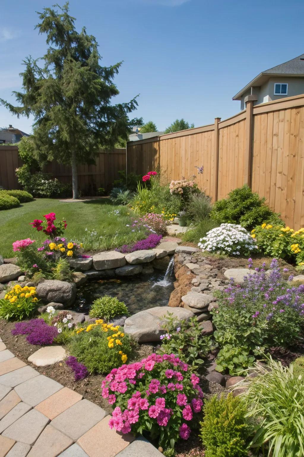Create a garden sanctuary for a peaceful escape.