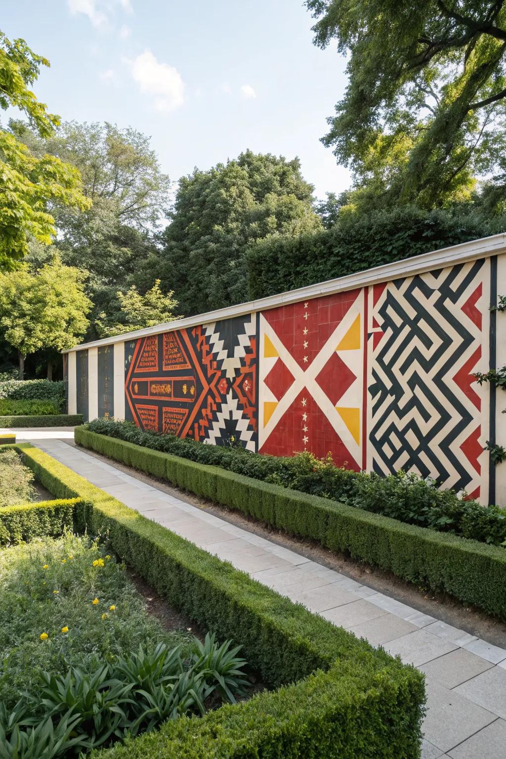 Abstract expressions turn your garden into a modern art gallery.
