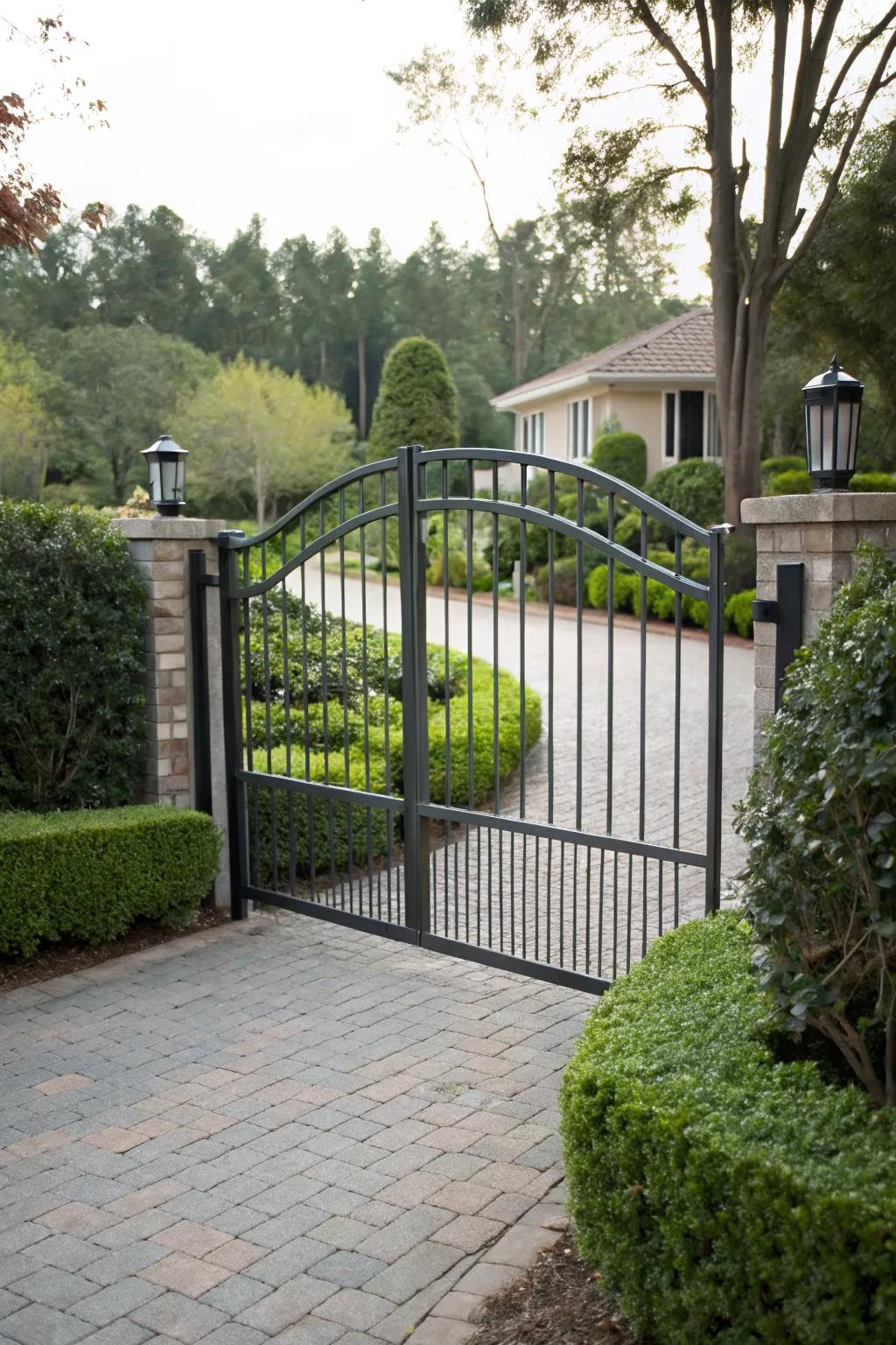 Security gates provide peace of mind without sacrificing style.
