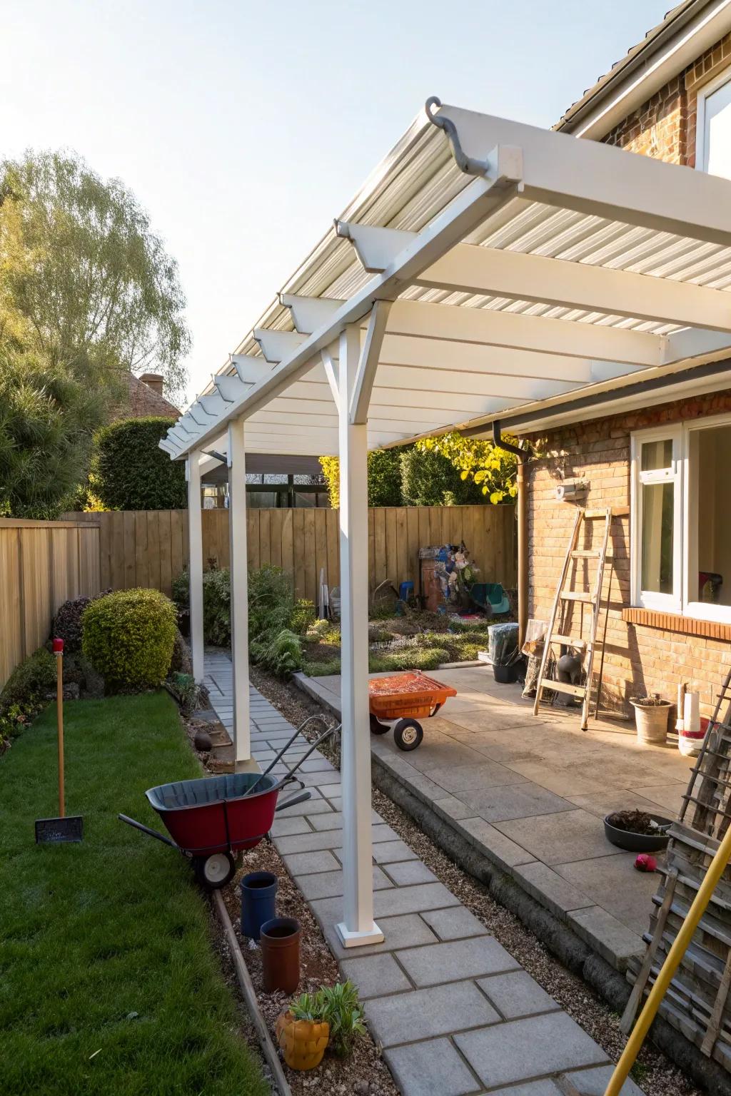 DIY your way to a pergola with personality.