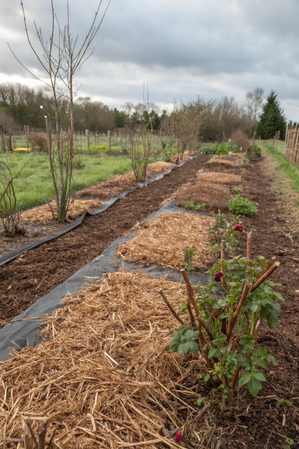 Seasonal preparations keep your raspberry patch thriving all year.