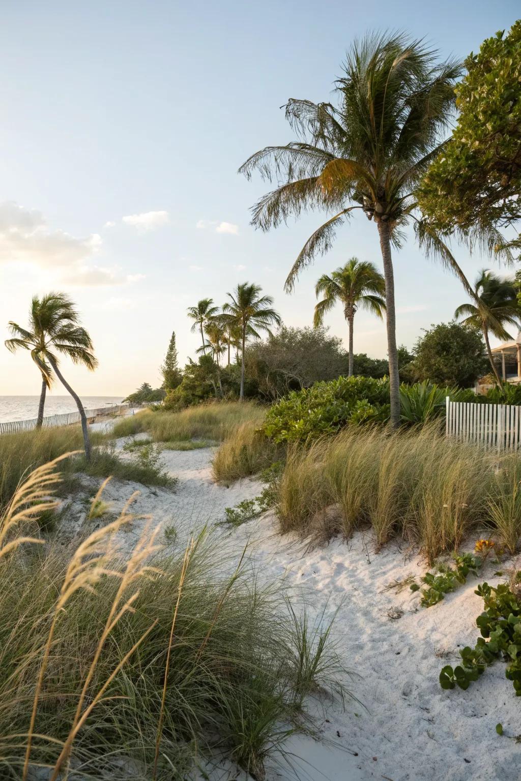 Escape to a beach-like retreat right in your backyard.