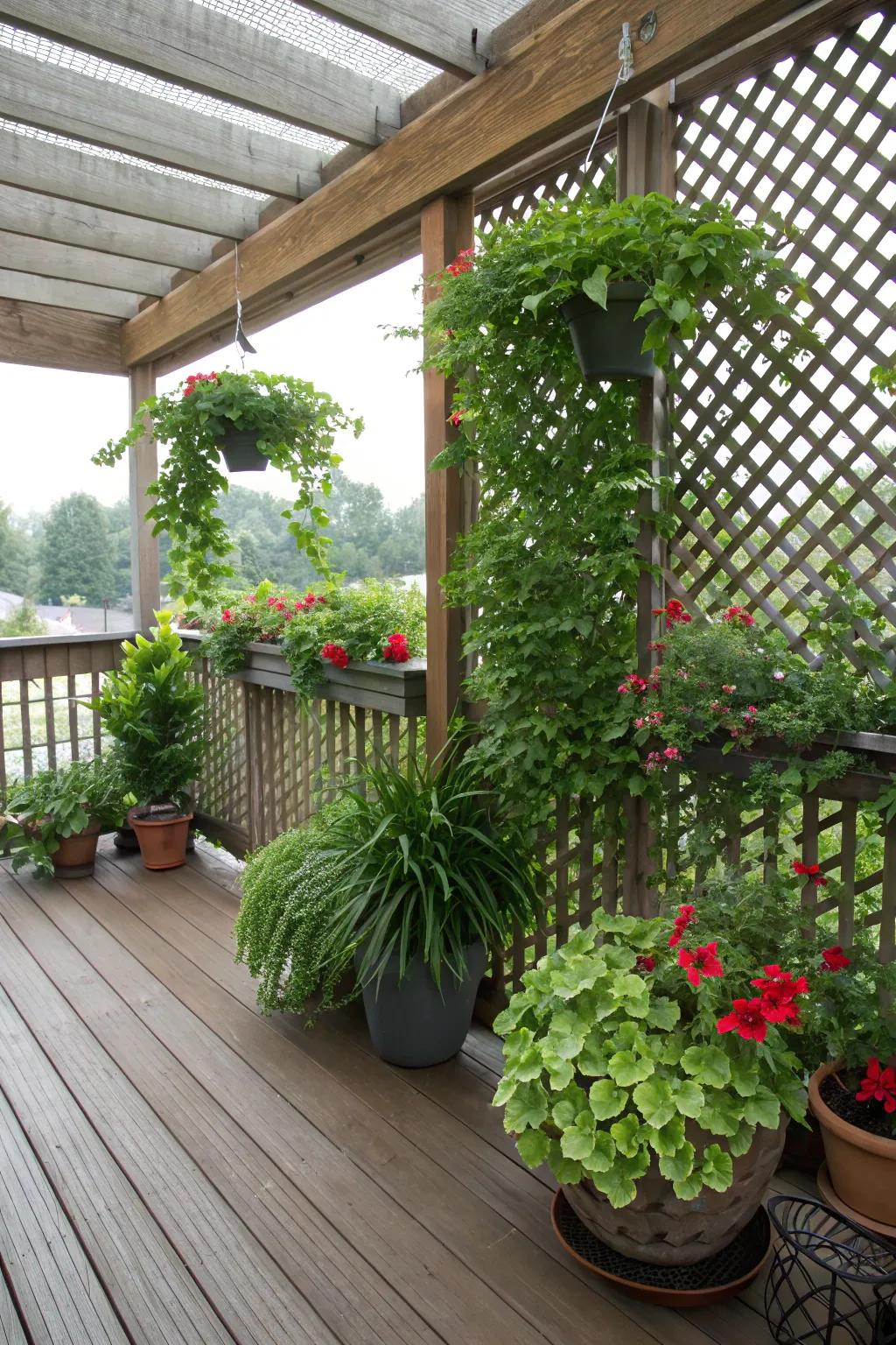 A botanical haven filled with lush greenery.