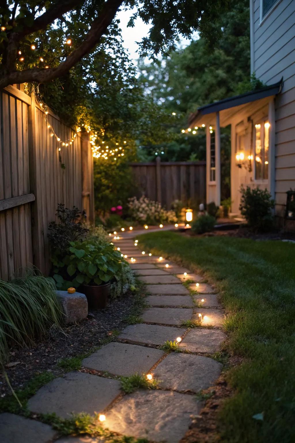 Pathway lighting enhances safety and adds charm to your garden paths.