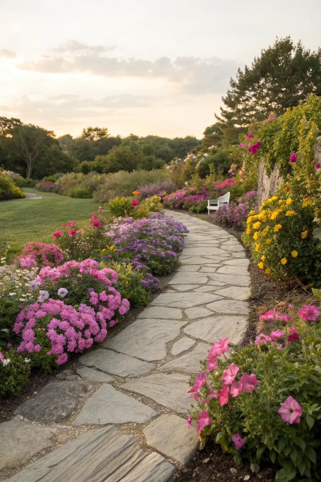 Pathways bring both beauty and functionality.