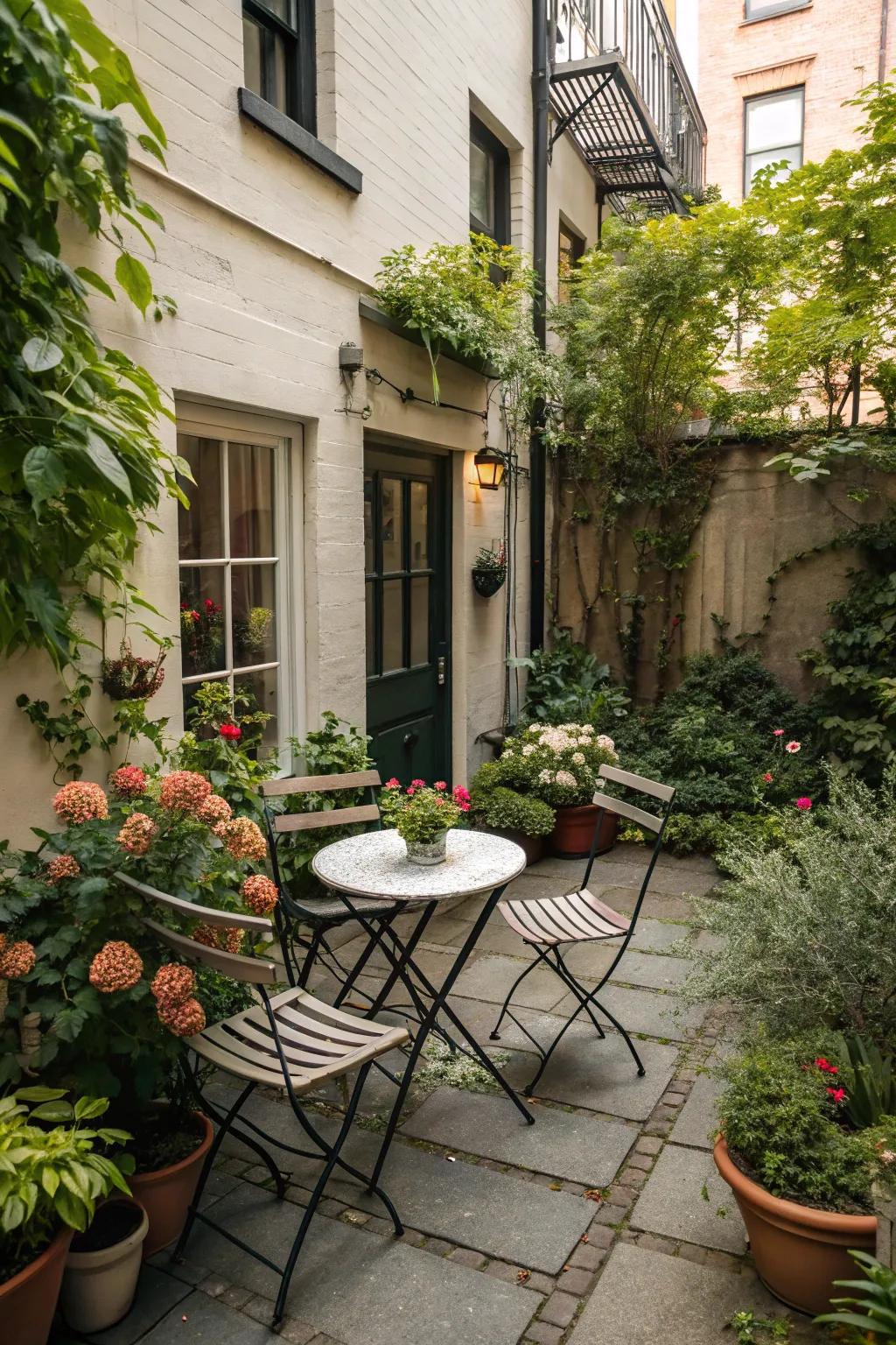 A cozy seating area makes the perfect relaxation spot.