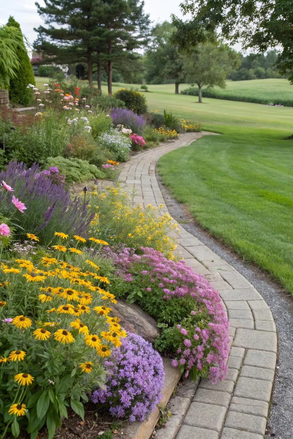 A whimsical path that invites exploration.