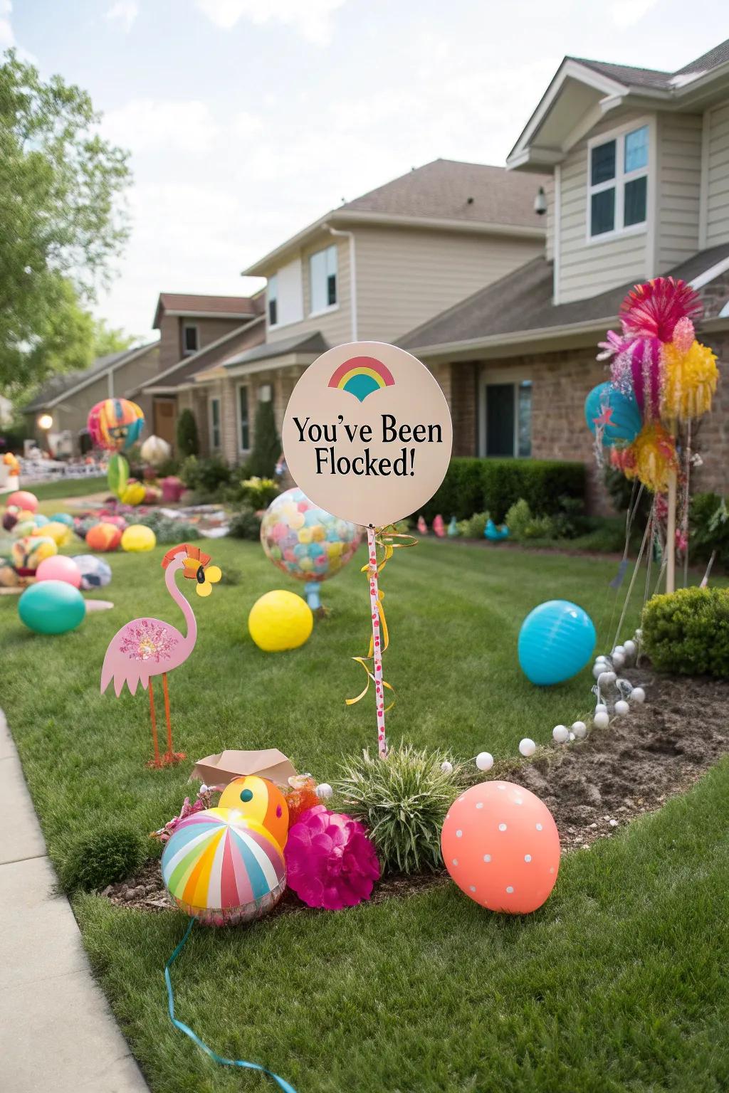 Inject humor into your yard with witty signs.