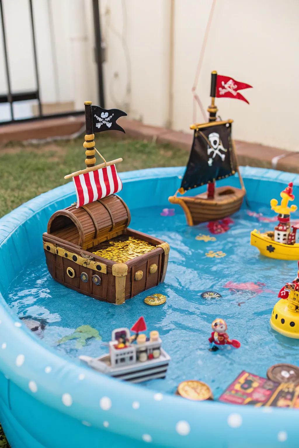Set sail on a backyard pirate adventure.