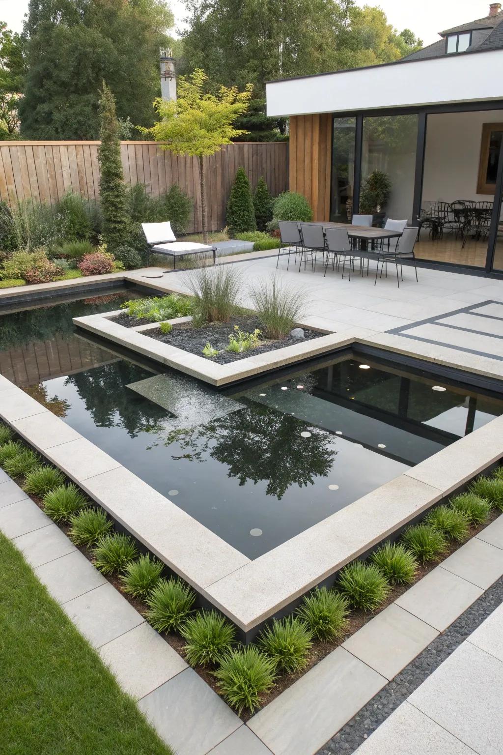 Get creative with shapes and sizes to make your pond uniquely yours.
