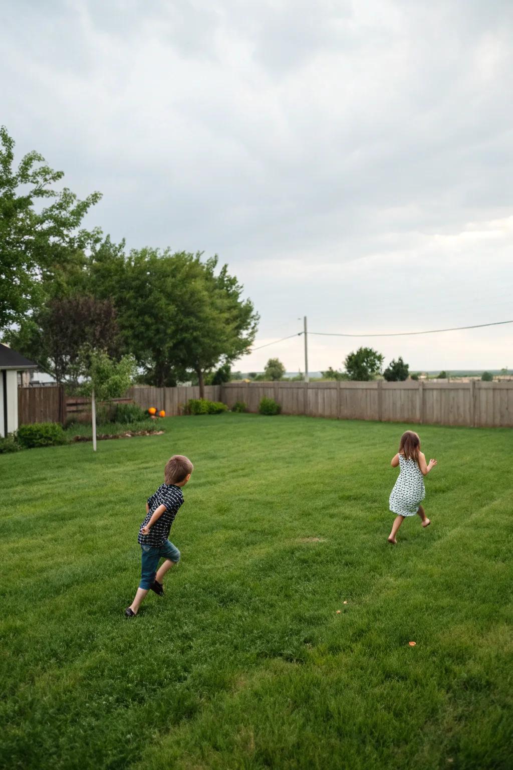An open play area offering freedom and endless possibilities.