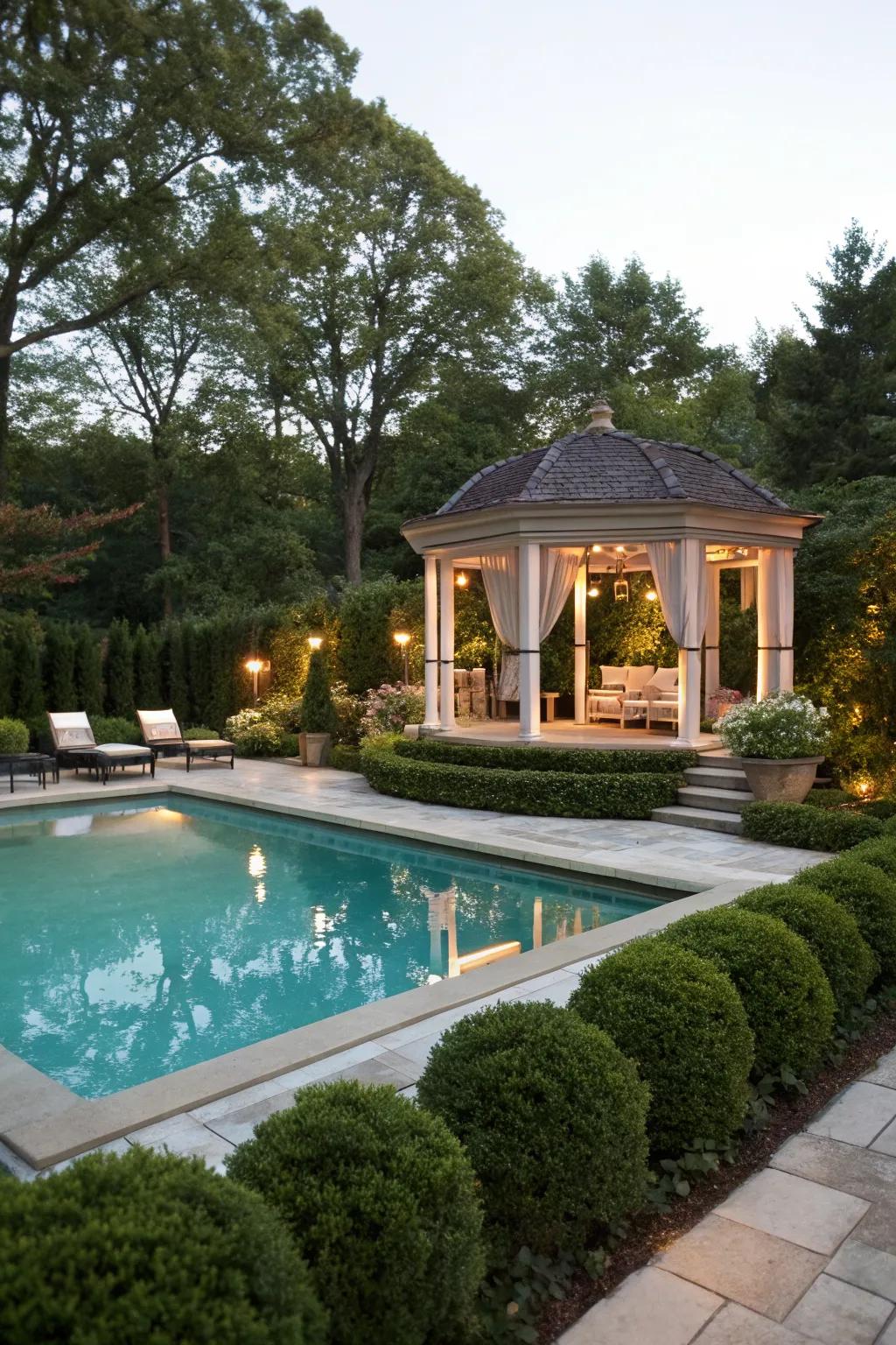Make a stylish statement with your gazebo.