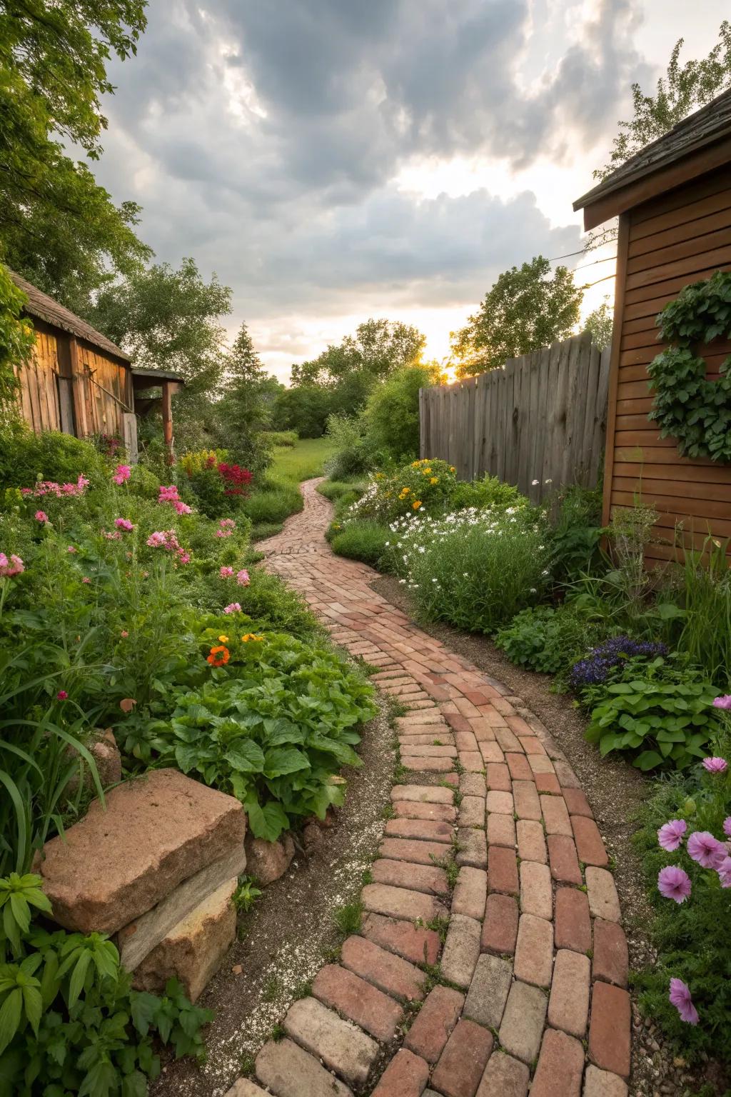 DIY pathways offer a personal and budget-friendly touch to your garden.