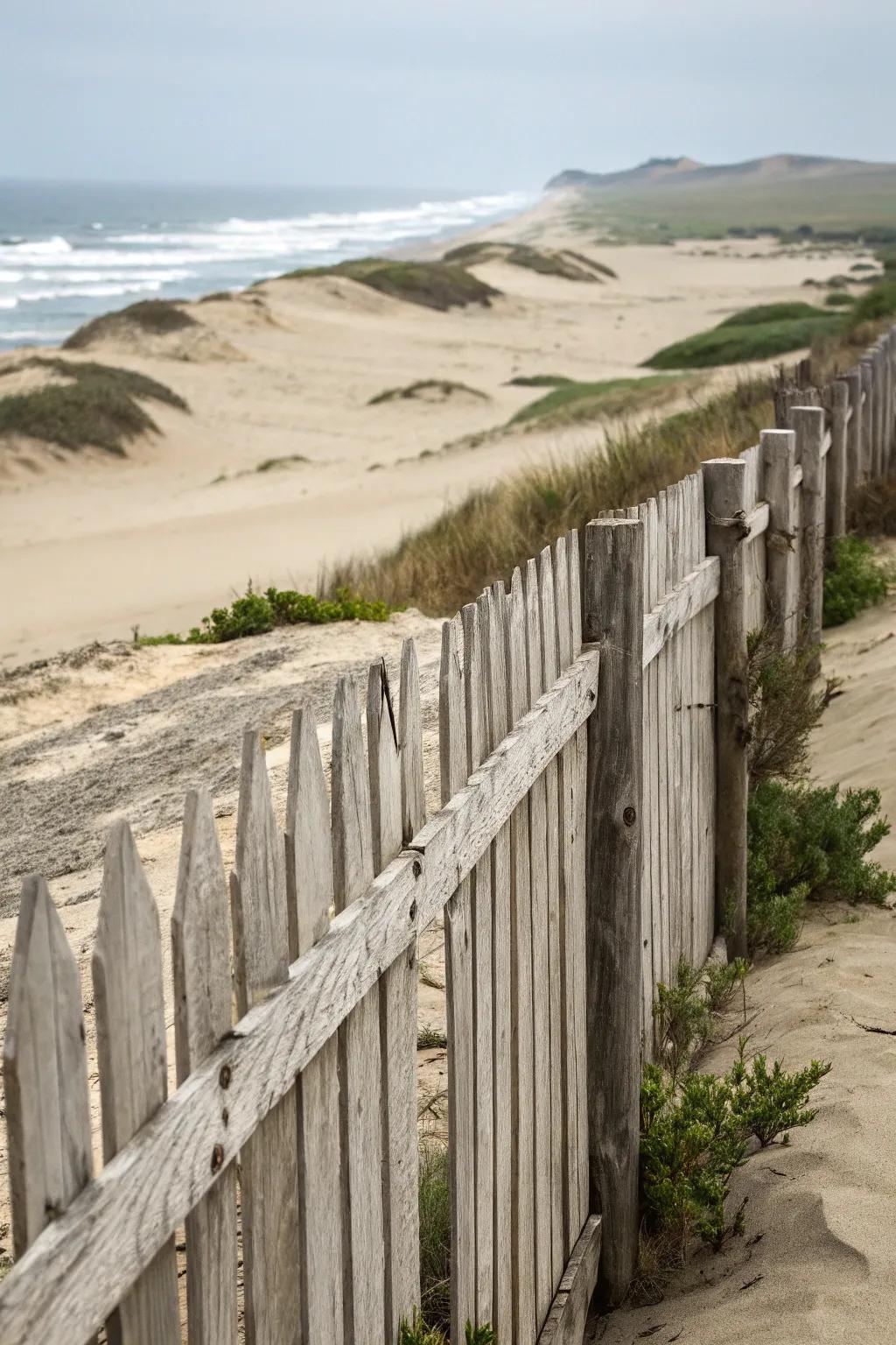 Embrace sustainability with reclaimed wood panels.