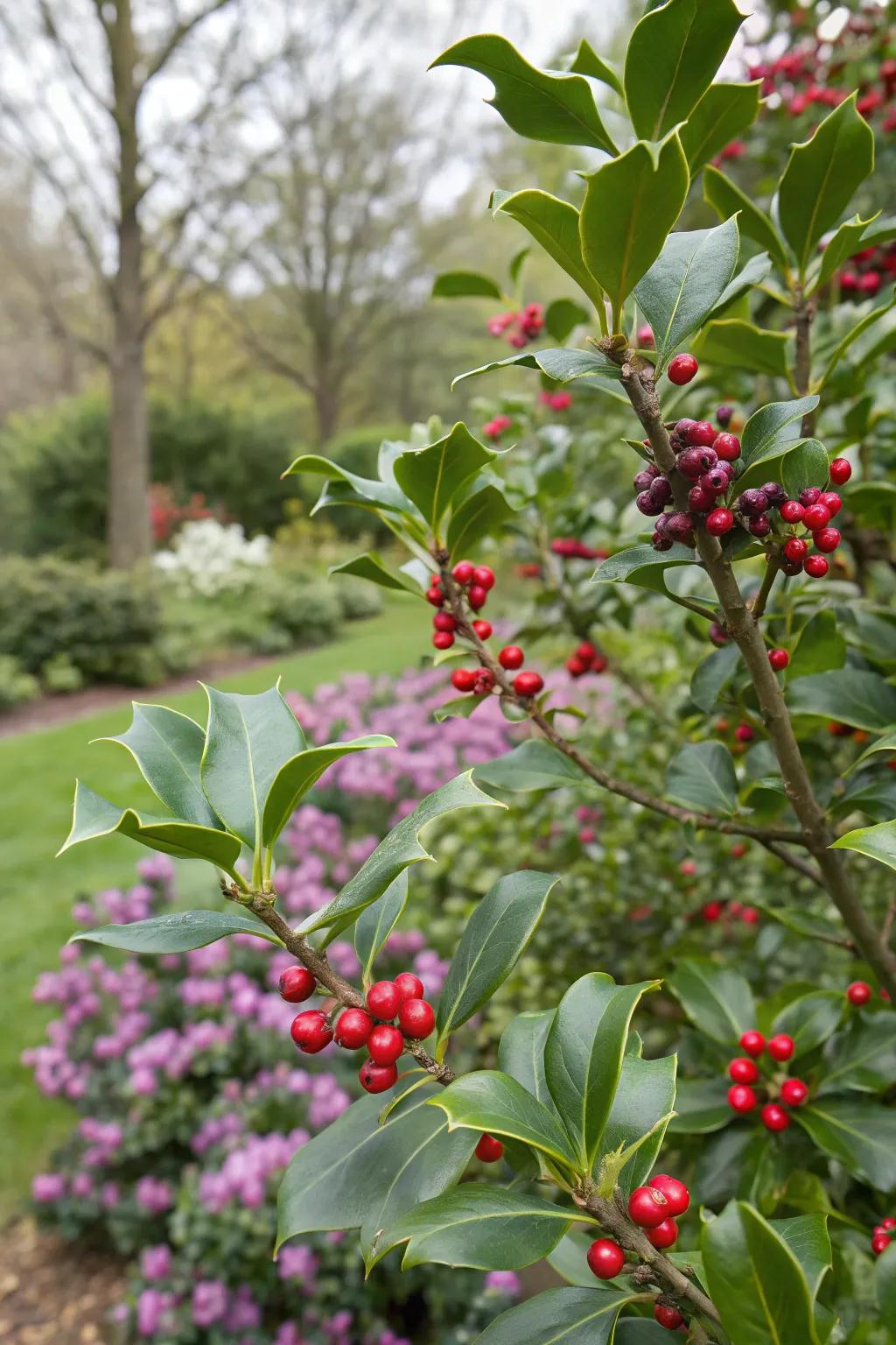 Berries are a natural and enticing food source for various bird species.