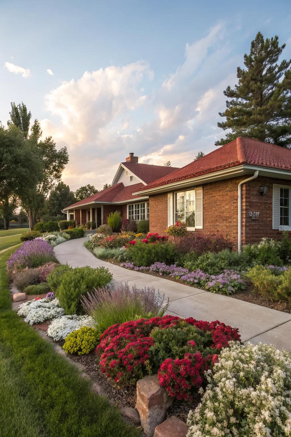 Seasonal plantings keep your garden vibrant year-round.