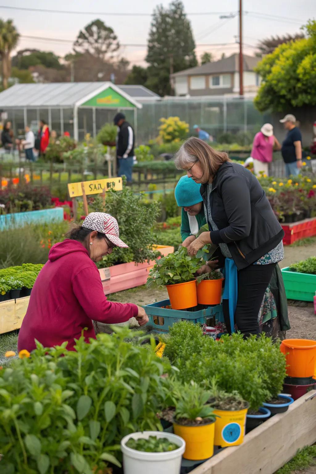Garden swaps offer a fun and frugal way to diversify your plant collection.