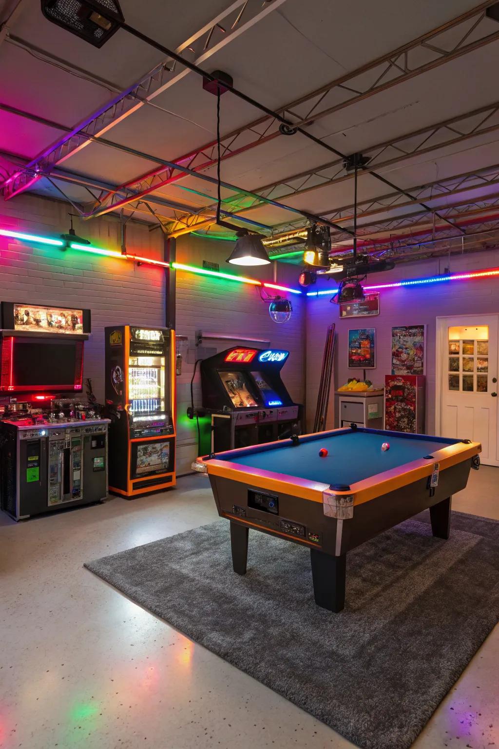 A playful retreat for endless entertainment.