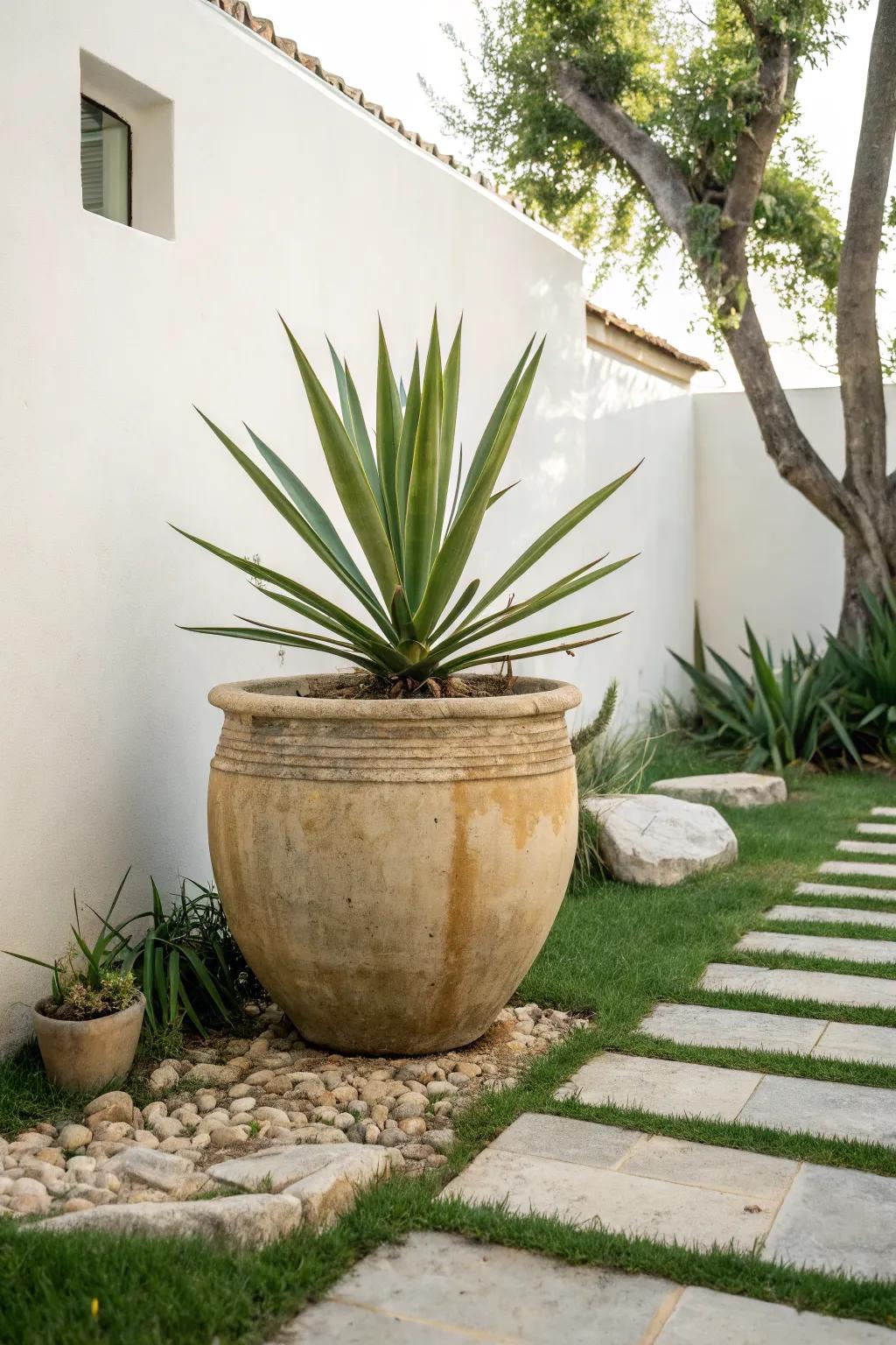 Yucca: a bold and resilient statement piece.