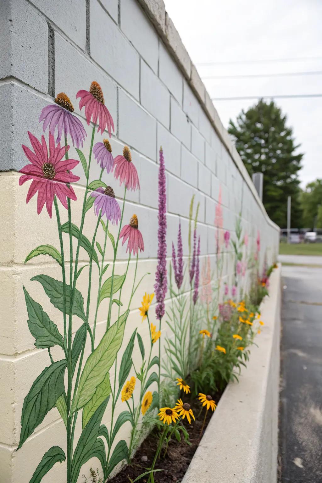 A vibrant mural can transform your wall into a unique artwork.