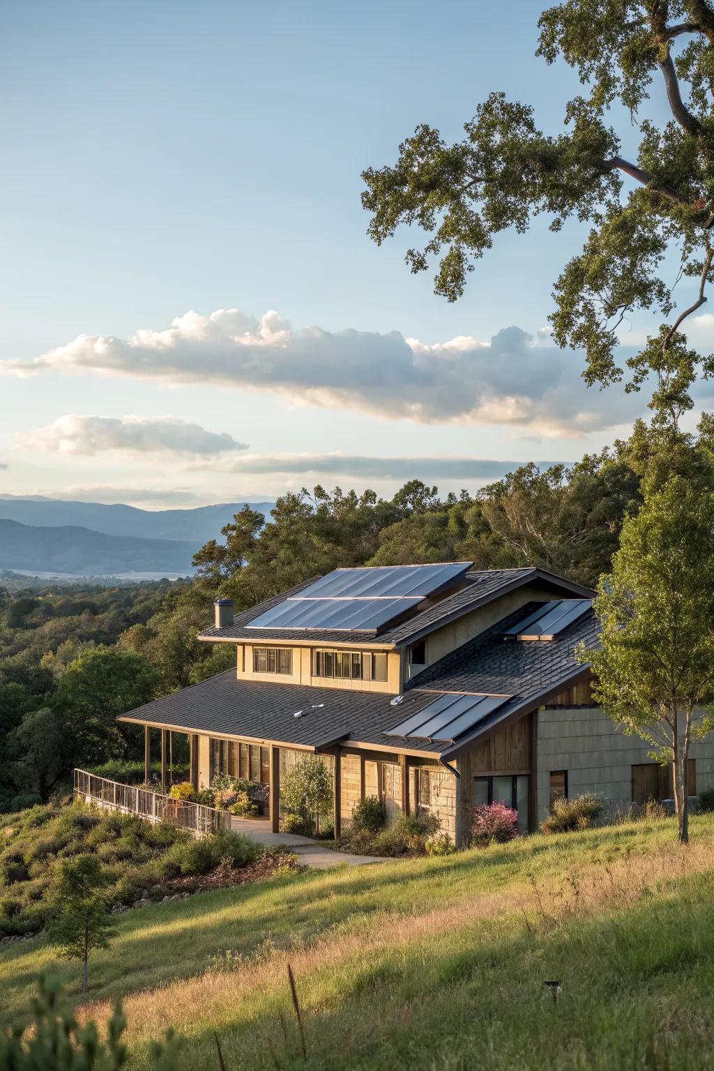 Modernize with flat roof dormers.