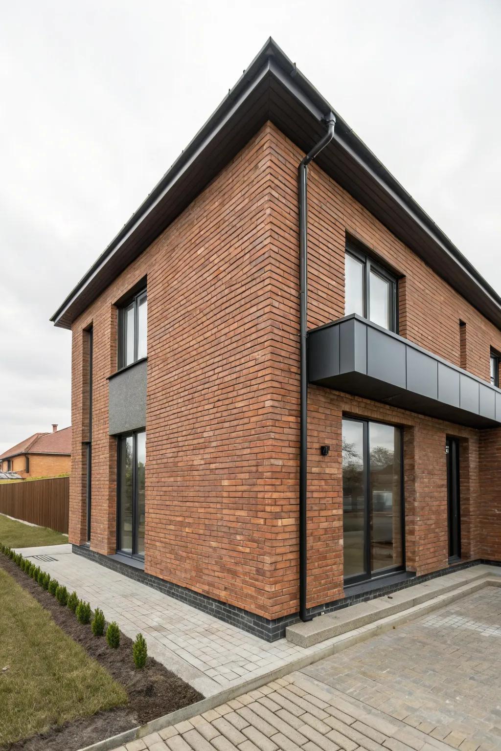 Slim trims provide a modern minimalist flair.