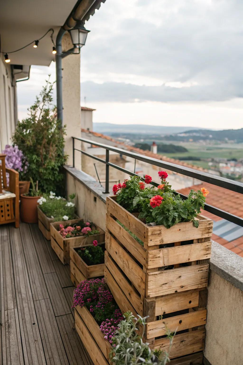 Incorporate rustic wooden elements for a natural touch.