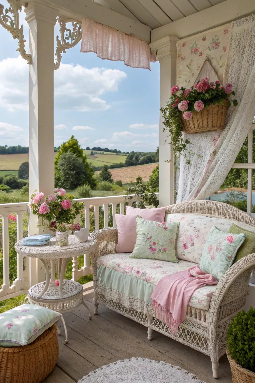 A pastel color palette creates a serene atmosphere.