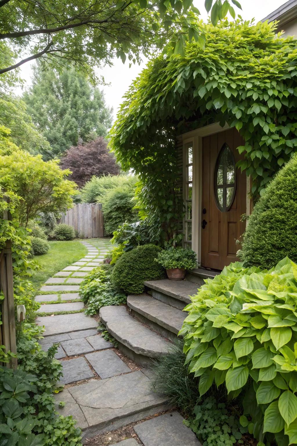 Evergreen shrubs offer year-round greenery and natural beauty.