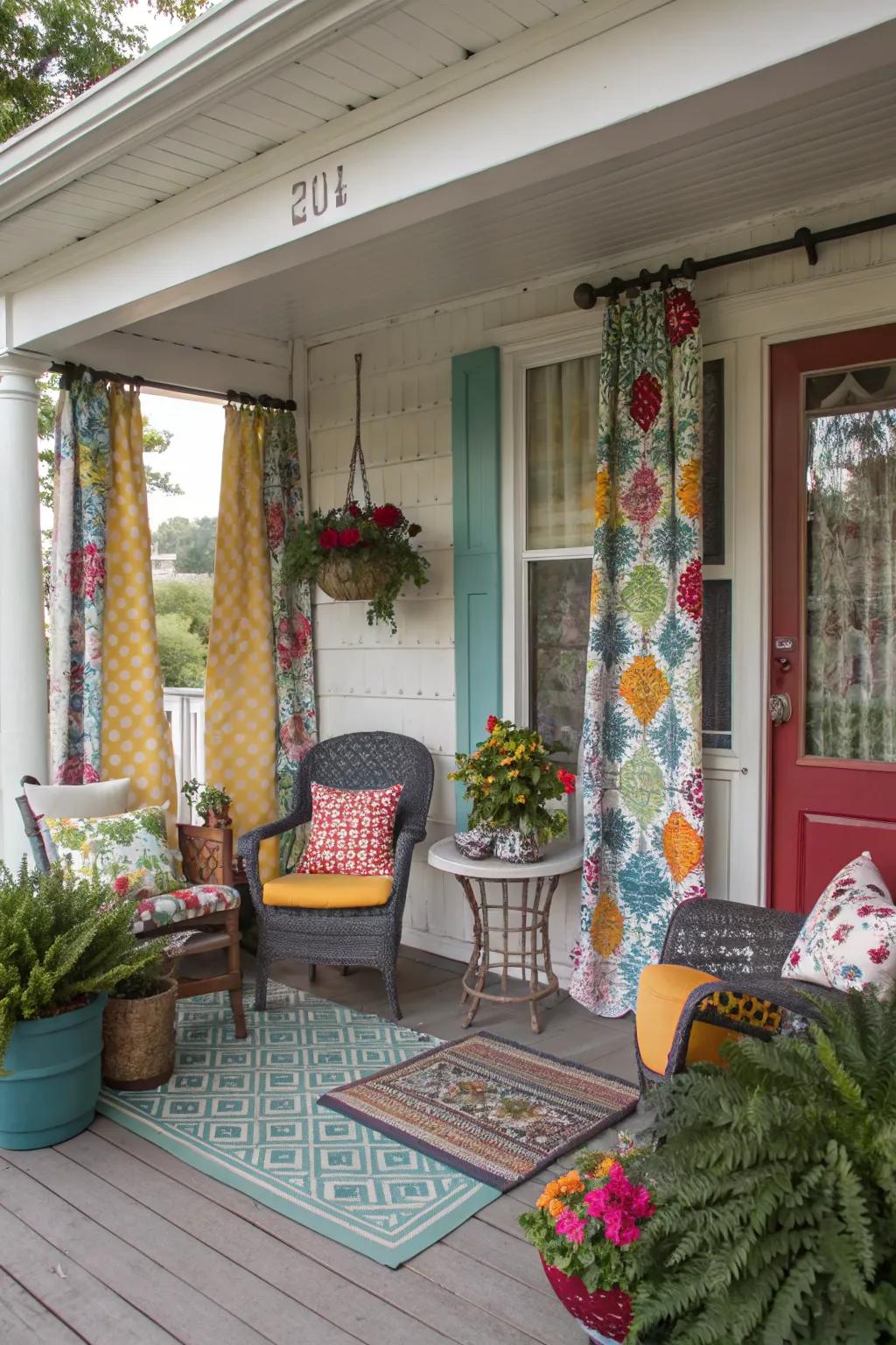 Mix and match patterns for a unique style.