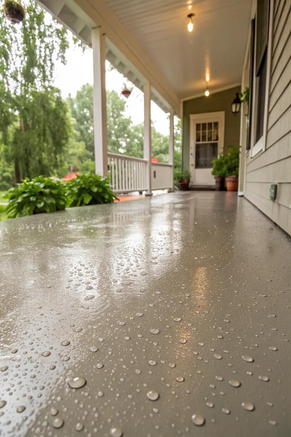 Weather-resistant epoxy ensures durability and style.