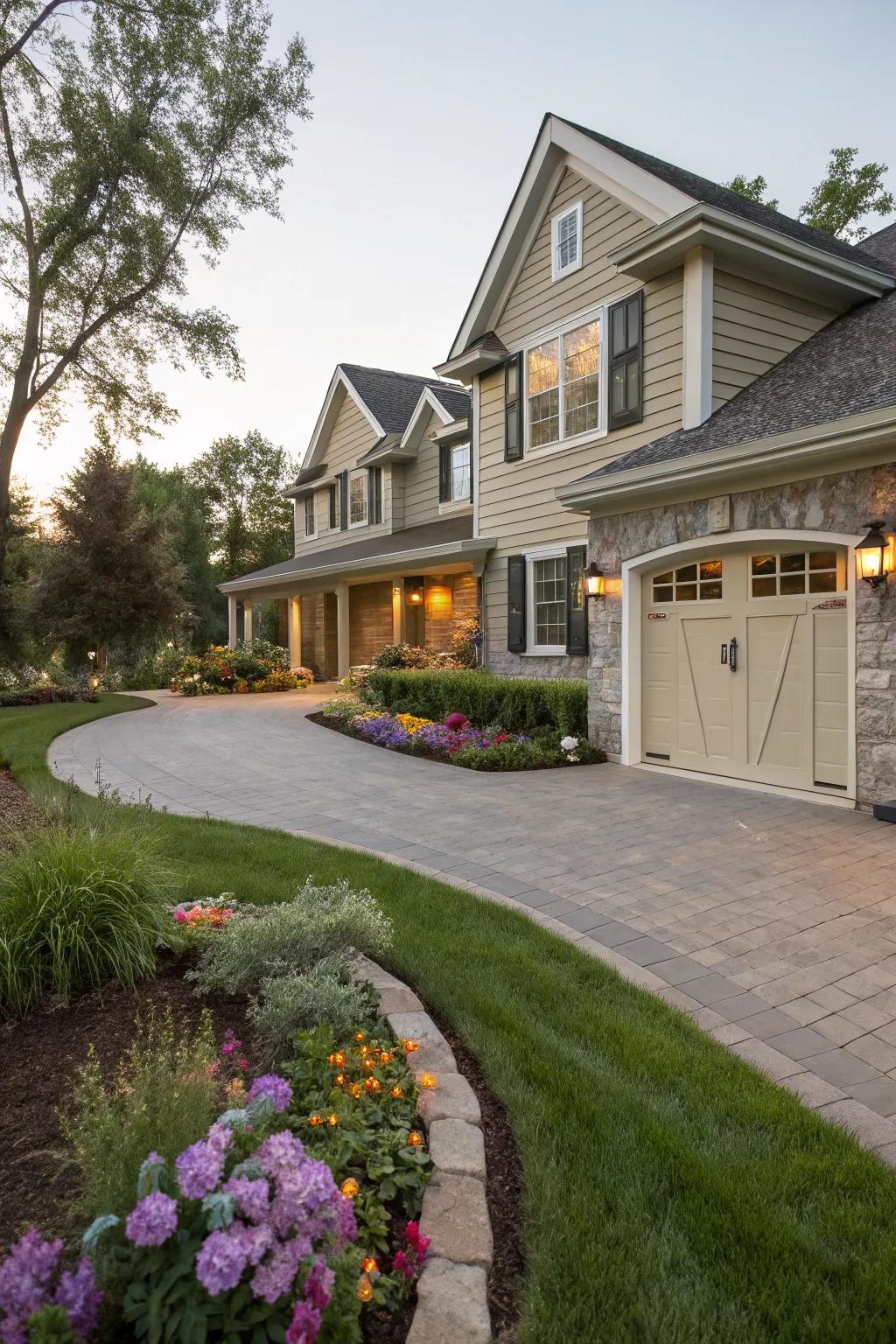 Improve curb appeal with stylish garage windows.