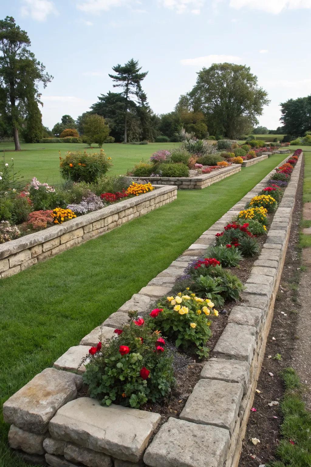 Garden borders add definition and structure to your space.