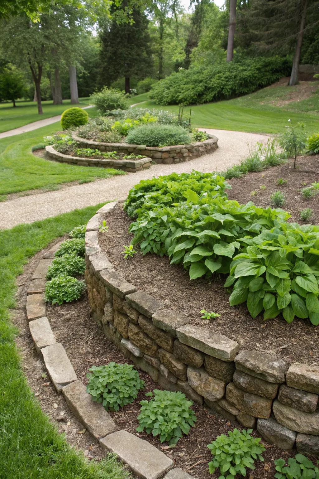Defined borders add polish and functionality.