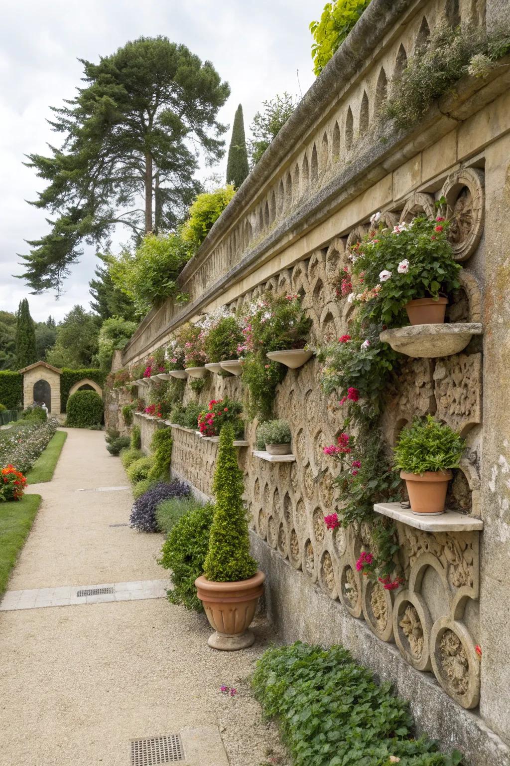 Timeless elegance with natural stonework.
